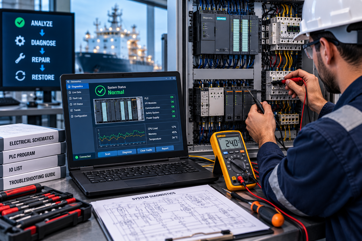 Fault Diagnosis & System Restoration