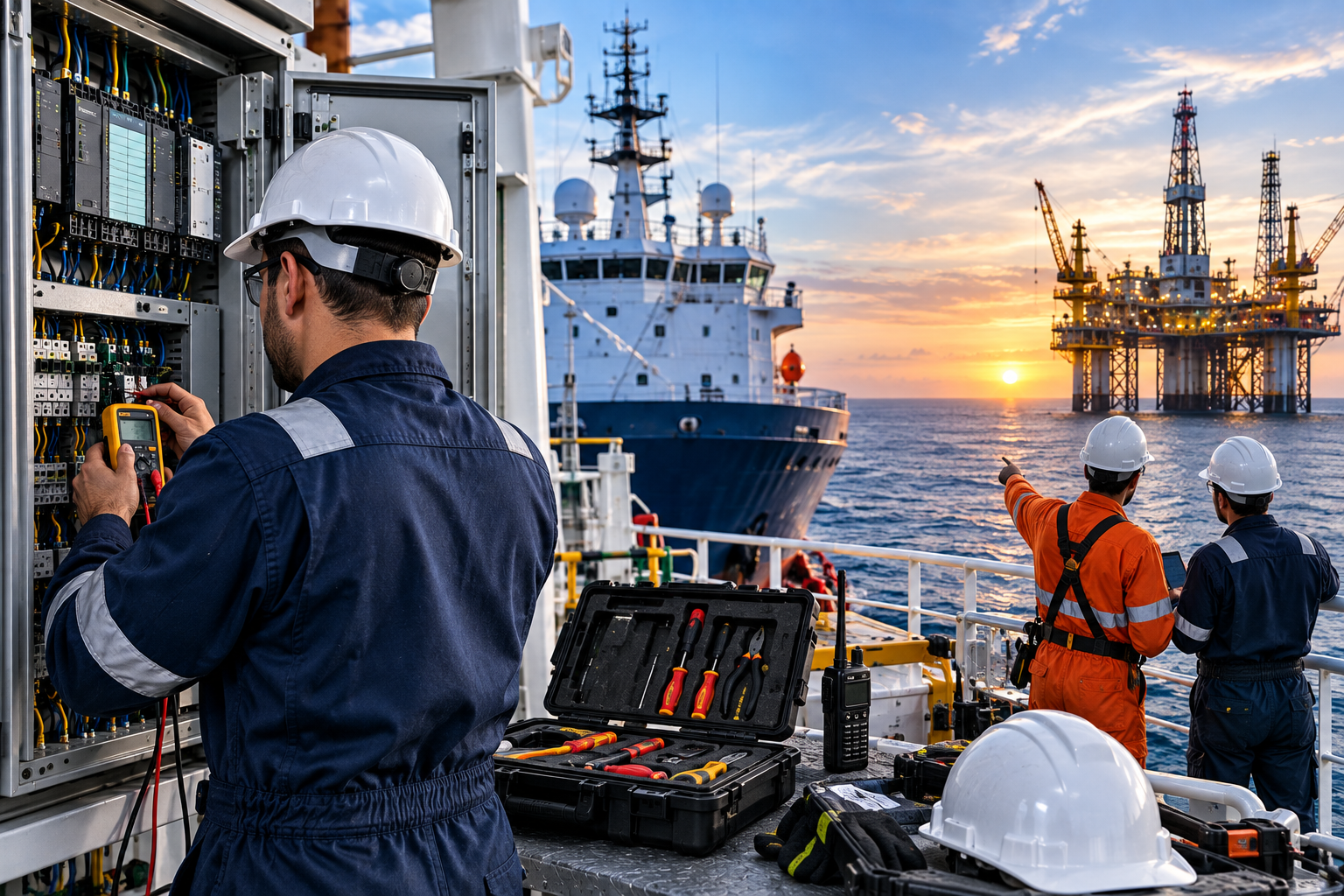 Onboard & Offshore Support Available